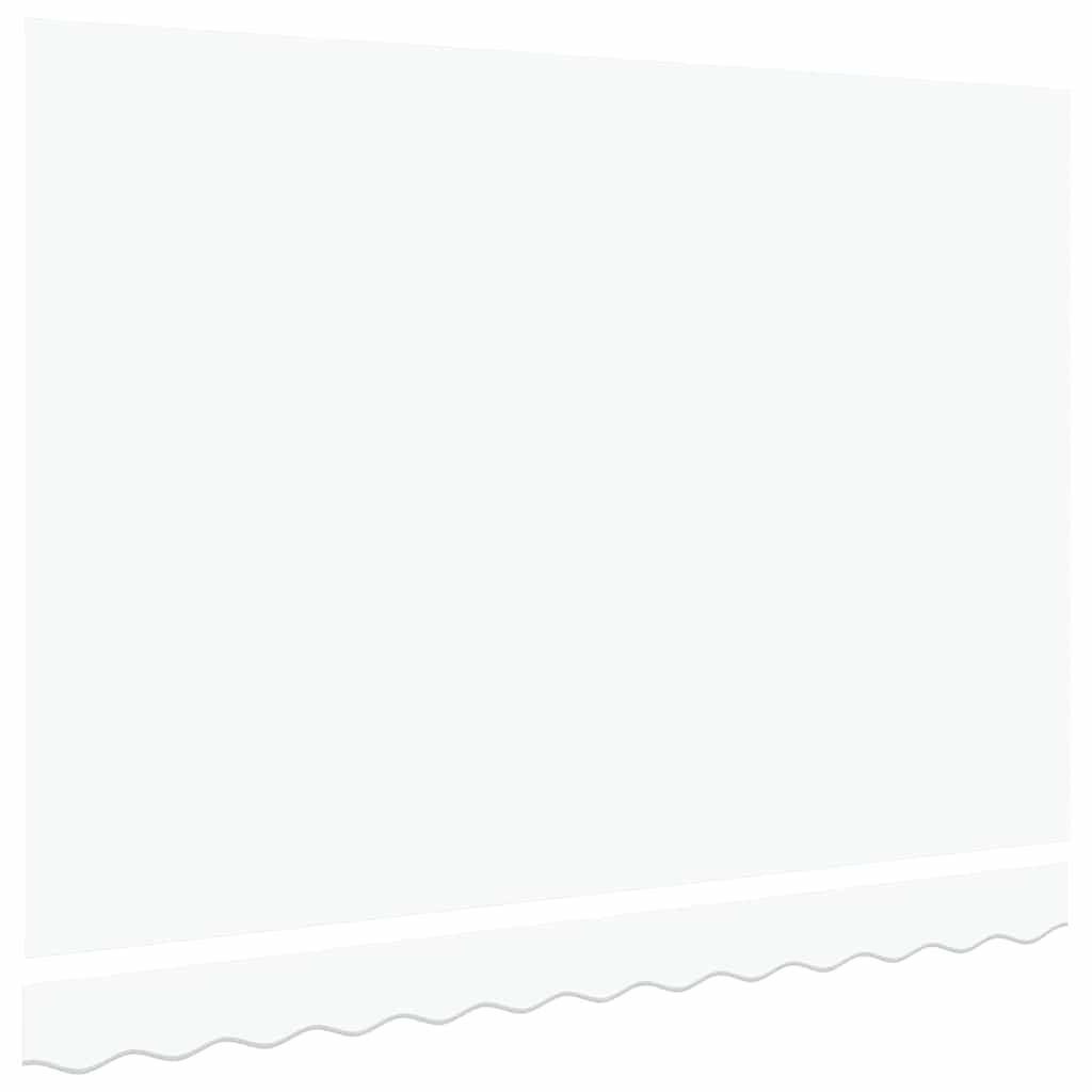 Awning Replacement Fabric White 350 x 200 cm Canvas