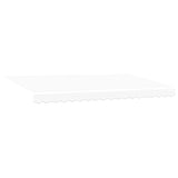 Awning Replacement Fabric White 400 x 200 cm Canvas