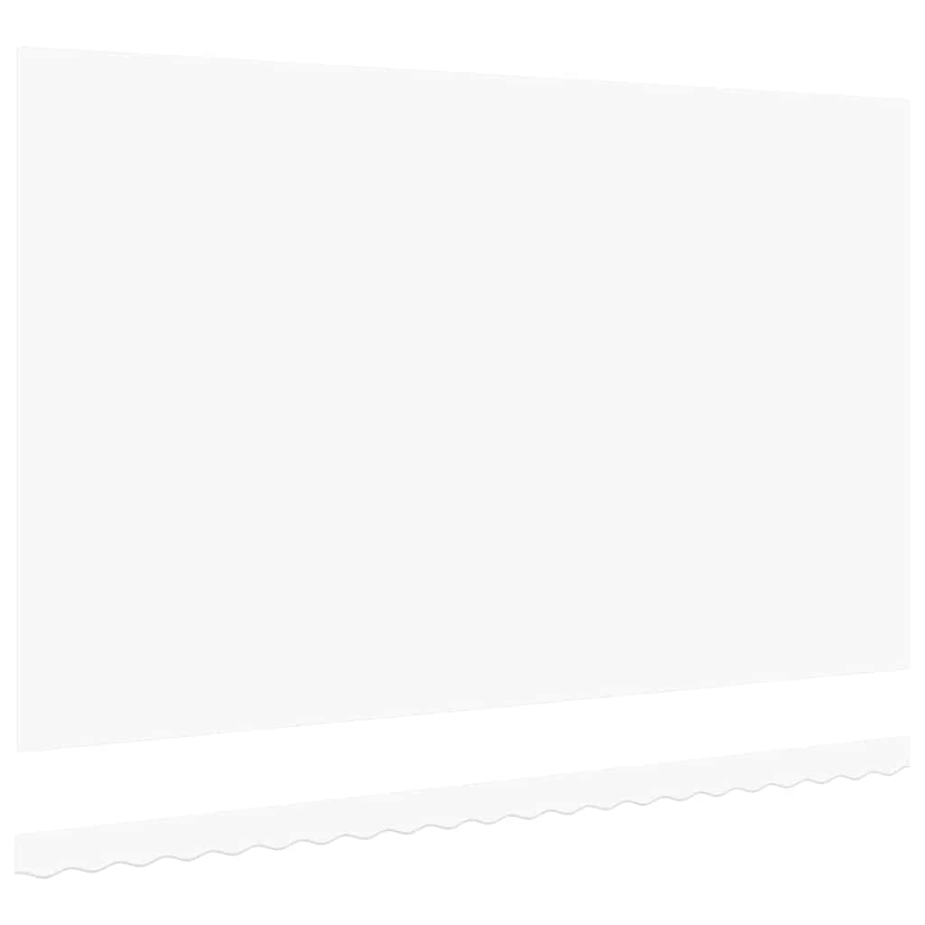 Awning Replacement Fabric White 500 x 350 cm Canvas