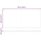 Awning Replacement Fabric White 600 x 300 cm Canvas