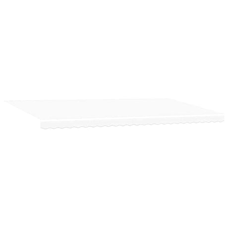 Awning Replacement Fabric White 600 x 350 cm Canvas