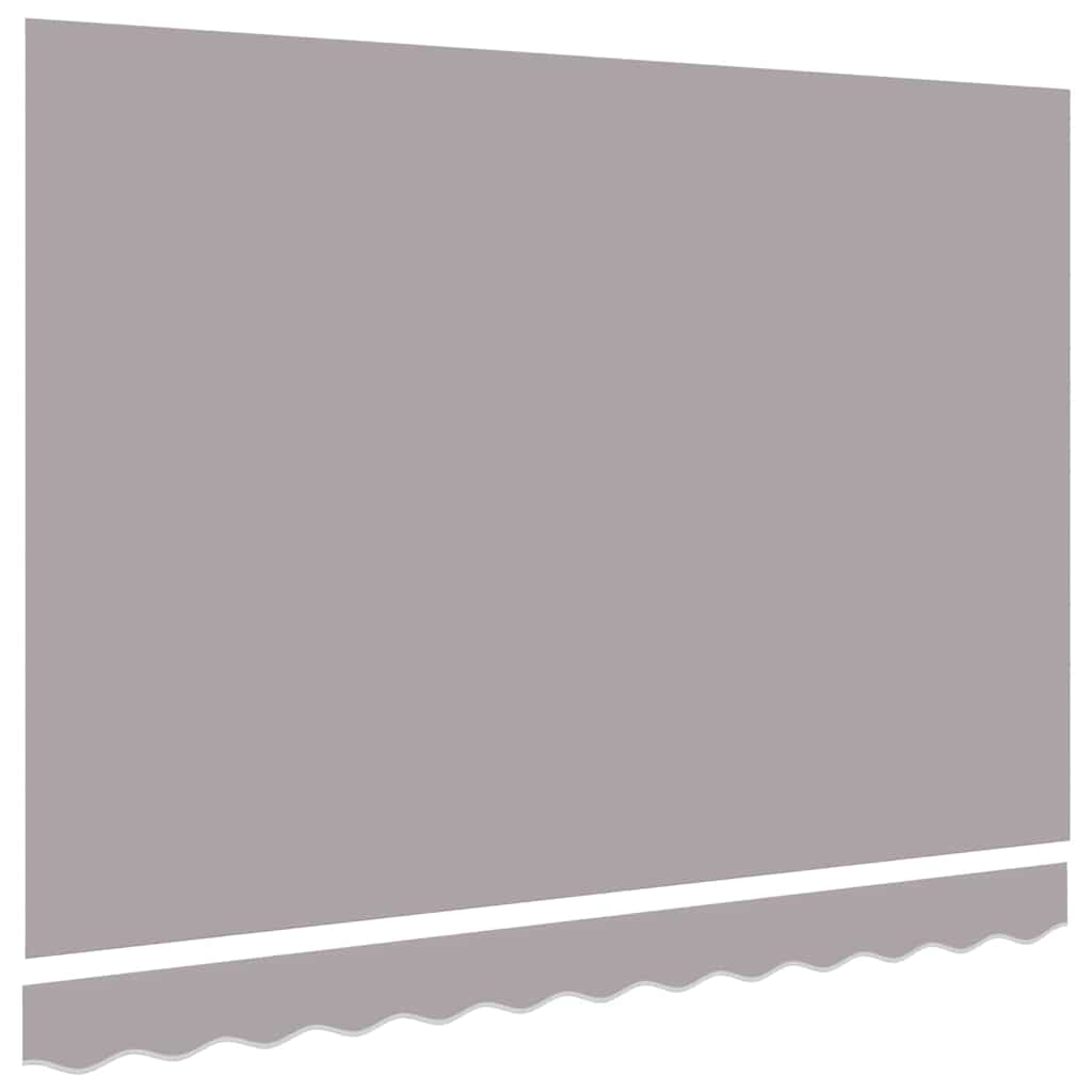 Awning Replacement Fabric Light grey 350 x 250 cm Canvas