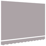 Awning Replacement Fabric Light grey 350 x 250 cm Canvas