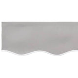 Awning Replacement Fabric Light grey 400 x 300 cm Canvas