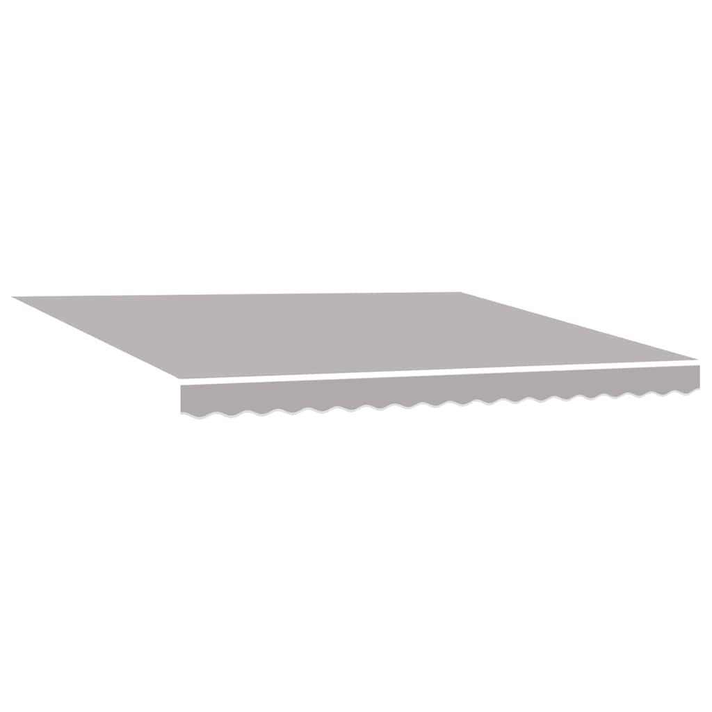 Awning Replacement Fabric Light grey 400 x 300 cm Canvas