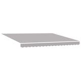 Awning Replacement Fabric Light grey 400 x 300 cm Canvas