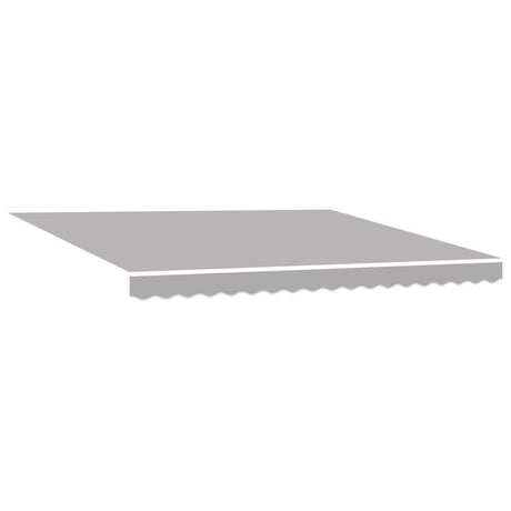 Awning Replacement Fabric Light grey 400 x 300 cm Canvas