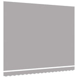 Awning Replacement Fabric Light grey 400 x 300 cm Canvas