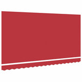 Awning Replacement Fabric Red 400 x 200 cm Canvas