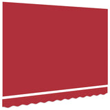 Awning Replacement Fabric Red 300 x 250 cm Canvas