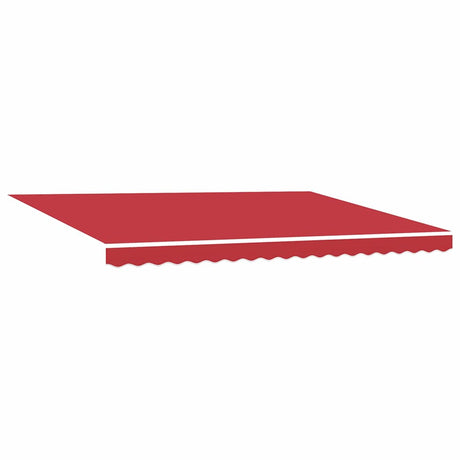 Awning Replacement Fabric Red 450 x 350 cm Canvas
