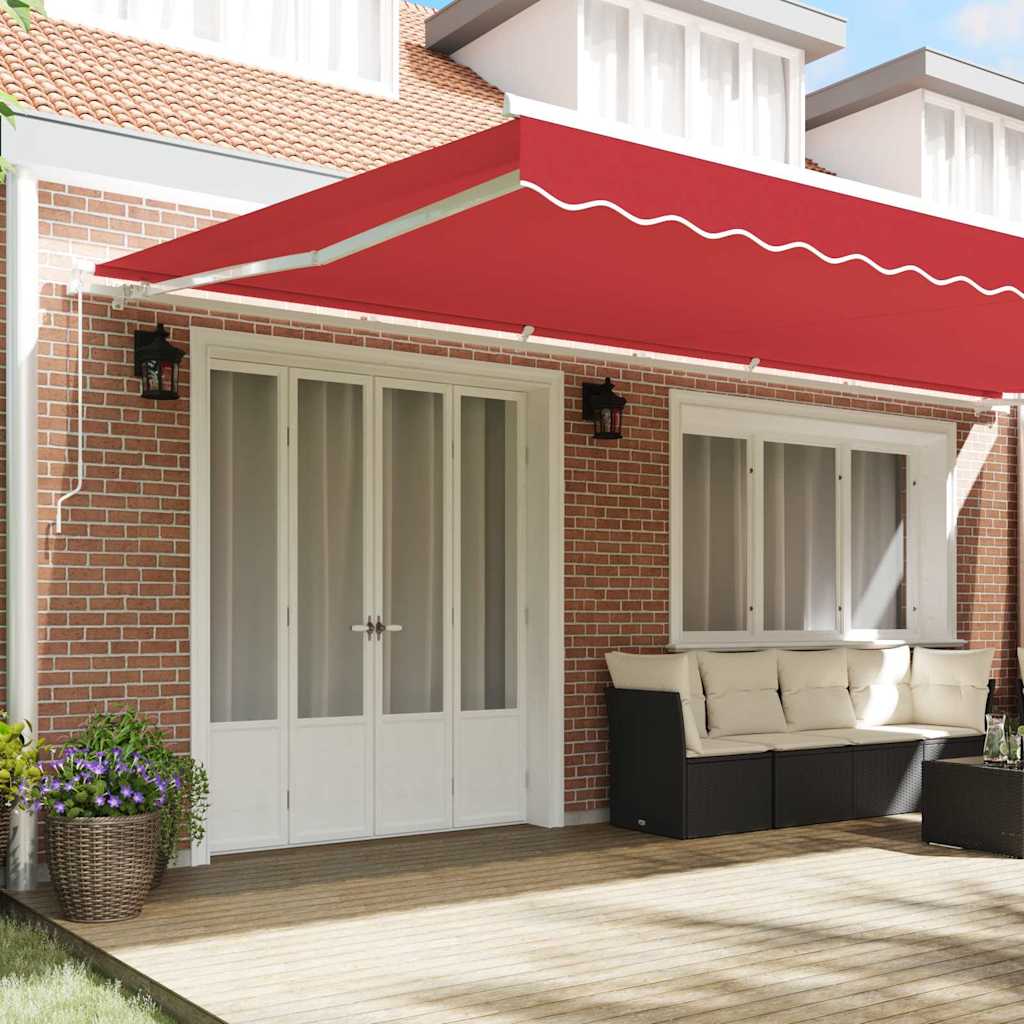 Awning Replacement Fabric Red 600 x 300 cm Canvas