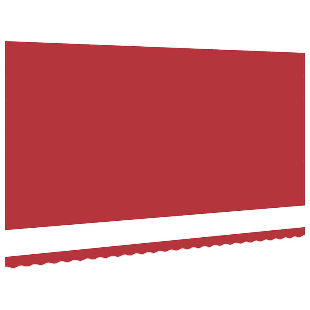 Awning Replacement Fabric Red 600 x 300 cm Canvas