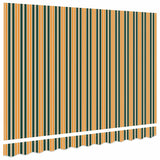 Awning Replacement Fabric Green and yellow 350 x 250 cm Canvas