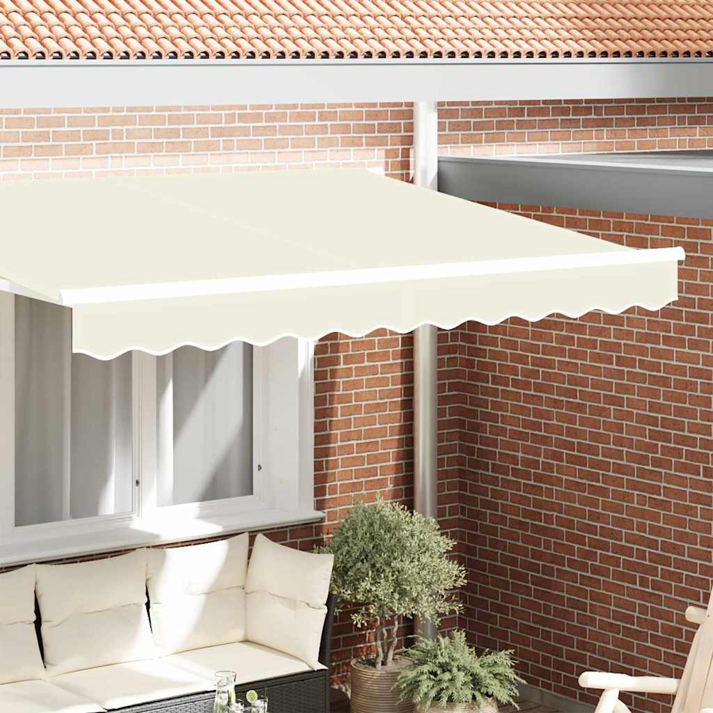 Awning Valance Cream 2.3 x 0.2 m Canvas