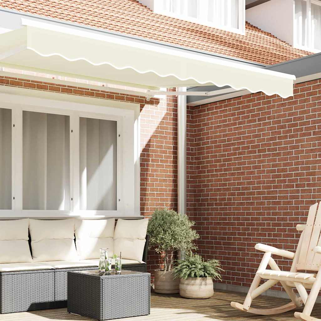 Awning Valance Cream 2.3 x 0.2 m Canvas