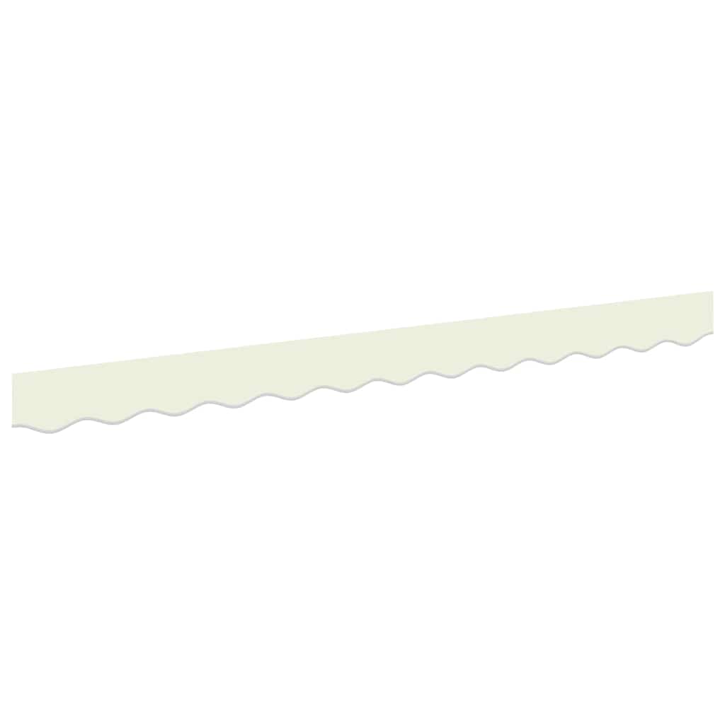Awning Valance Cream 2.3 x 0.2 m Canvas