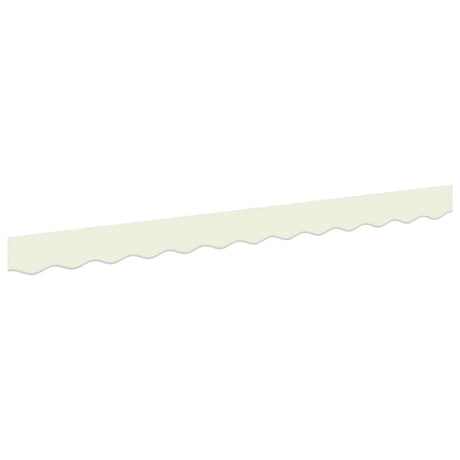 Awning Valance Cream 2.3 x 0.2 m Canvas