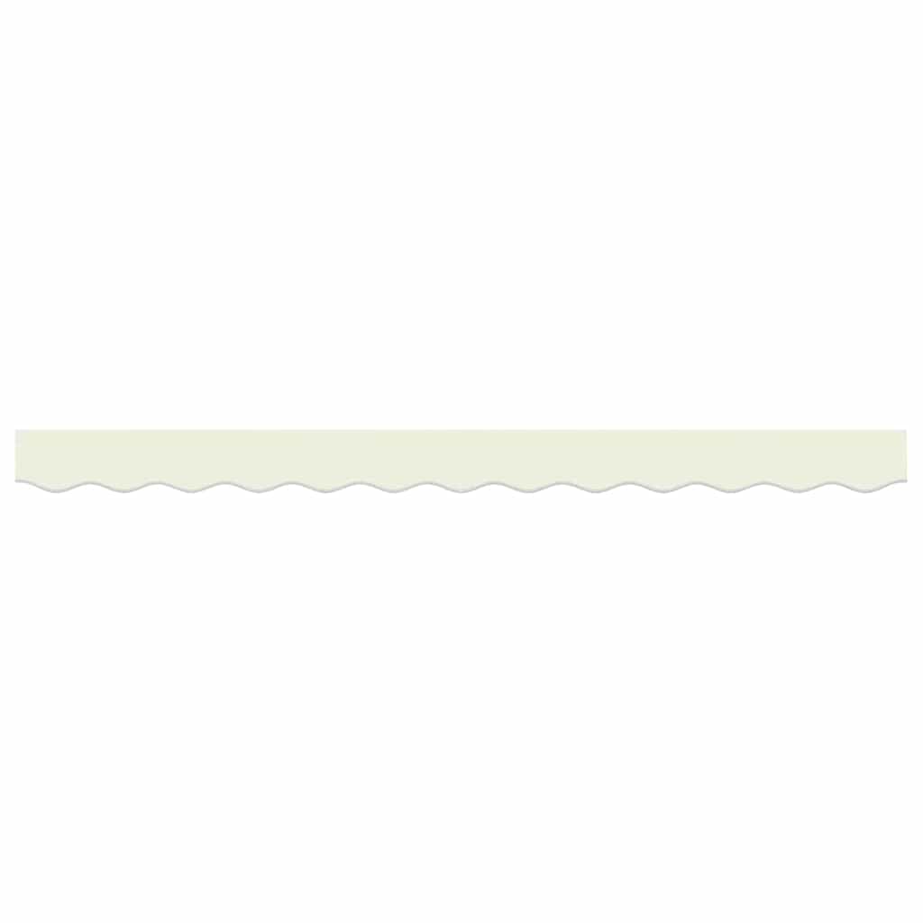 Awning Valance Cream 2.3 x 0.2 m Canvas