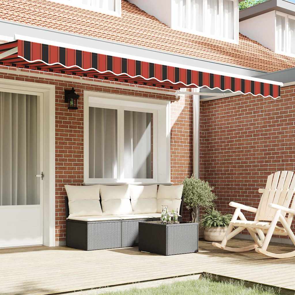 Awning Valance Multicolour 3.8 x 0.2 m Canvas