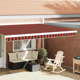 Awning Valance Multicolour 4.3 x 0.2 m Canvas