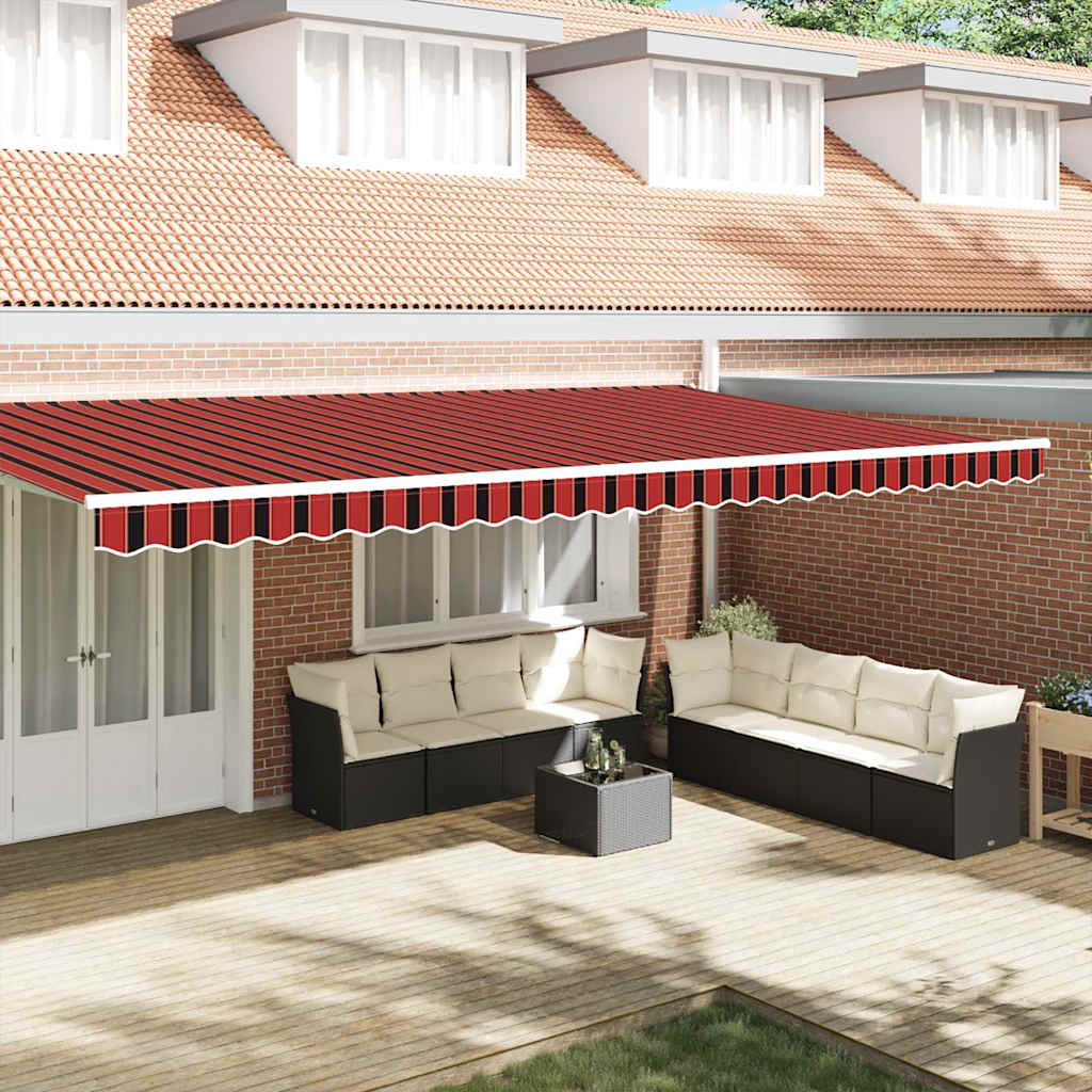 Awning Valance Multicolour 5.8 x 0.2 m Canvas