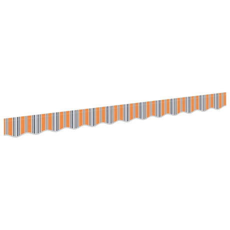 Awning Valance Multicolour 2.3 x 0.2 m Canvas