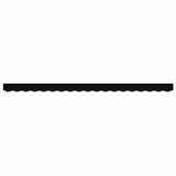 Awning Valance Black 3.8 x 0.2 m Canvas