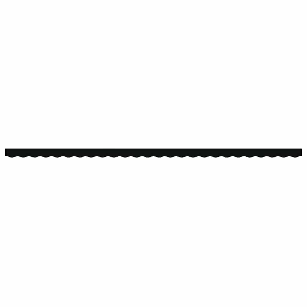 Awning Valance Black 5.8 x 0.2 m Canvas