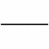 Awning Valance Black 5.8 x 0.2 m Canvas