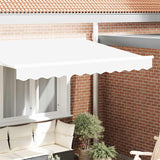 Awning Valance White 2.3 x 0.2 m Canvas