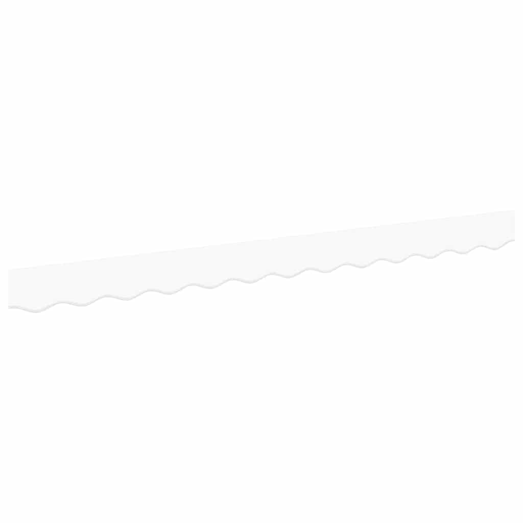Awning Valance White 2.3 x 0.2 m Canvas