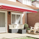 Awning Valance Red 3.3 x 0.2 m Canvas