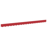 Awning Valance Red 3.3 x 0.2 m Canvas