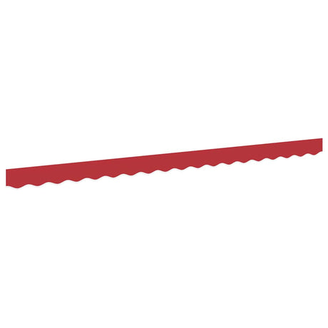 Awning Valance Red 3.3 x 0.2 m Canvas