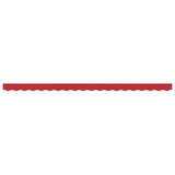 Awning Valance Red 4.3 x 0.2 m Canvas