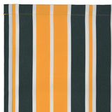 Awning Valance Green and yellow 2.3 x 0.2 m Canvas