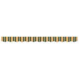 Awning Valance Green and yellow 2.3 x 0.2 m Canvas