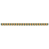 Awning Valance Green and yellow 3.8 x 0.2 m Canvas