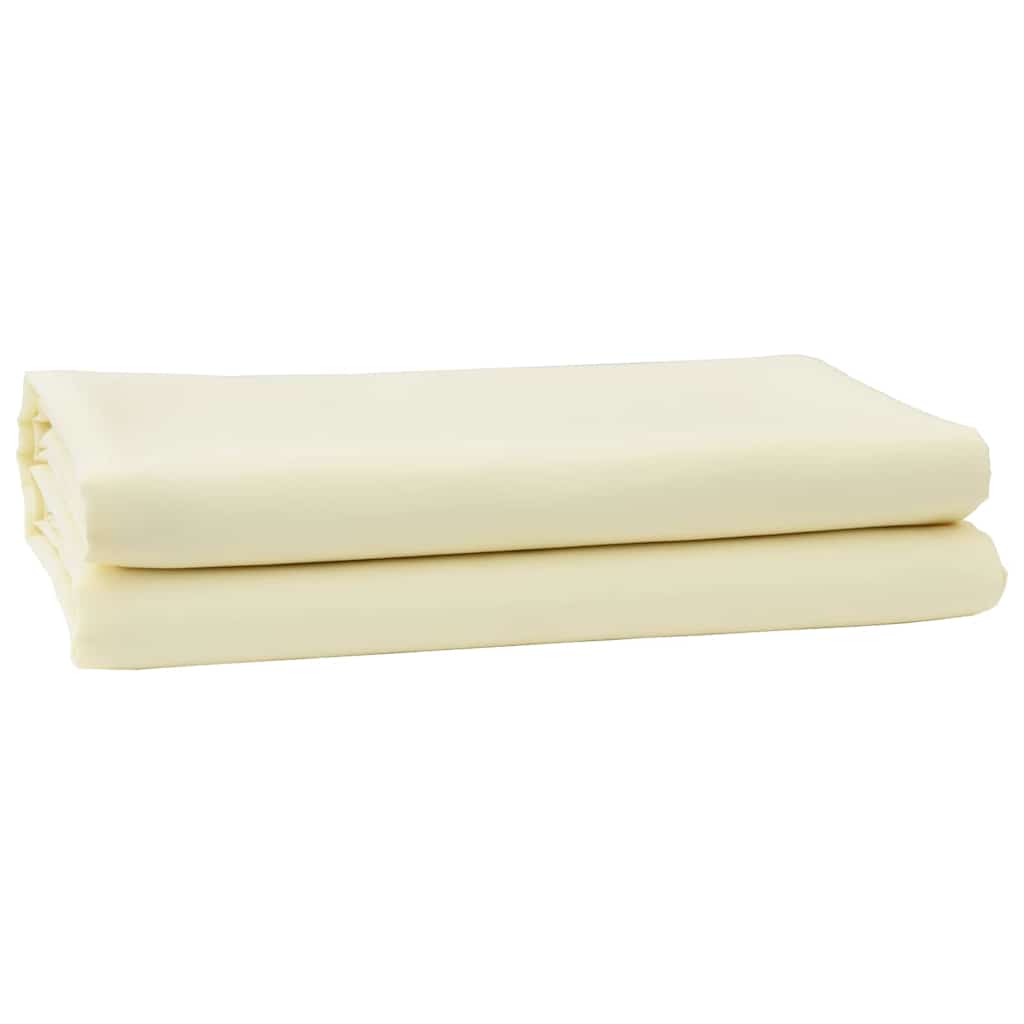 Awning Replacement Fabric Cream 10 x 1.6 m PE, concrete, iron