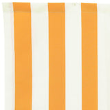 Awning Replacement Fabric Yellow, white 10 x 1.6 m