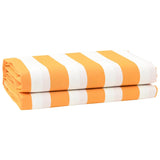 Awning Replacement Fabric Yellow, white 10 x 1.6 m
