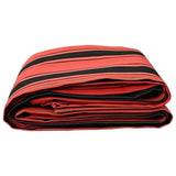 Awning Replacement Fabric Orange, black 10 x 1.6 m