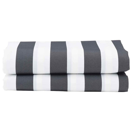 Awning Replacement Fabric Anthracite, white 3 x 2 m