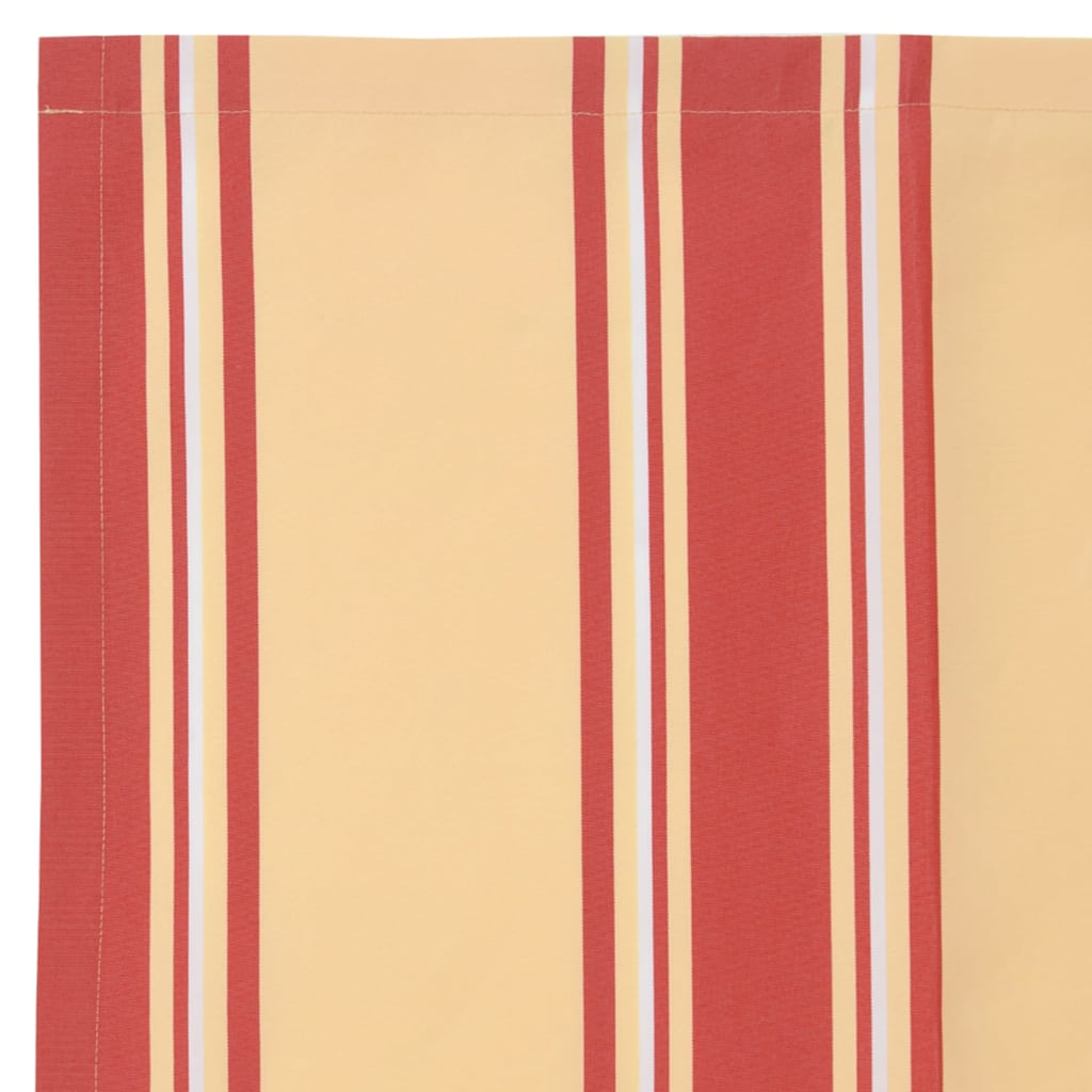 Awning Replacement Fabric Yellow, orange 10 x 1.6 m