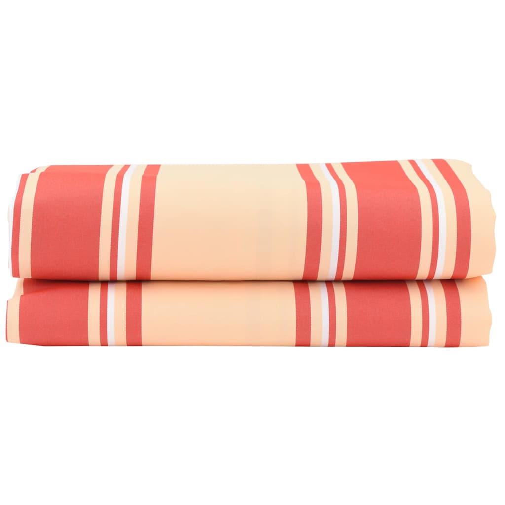 Awning Replacement Fabric Yellow, orange 10 x 1.6 m