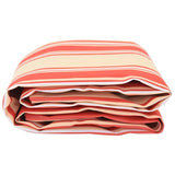 Awning Replacement Fabric Yellow, orange 10 x 1.6 m