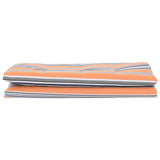 Awning Replacement Fabric Blue, orange 10 x 1.6 m