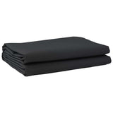 Awning Replacement Fabric Black 10 x 1.6 m PE, concrete, iron