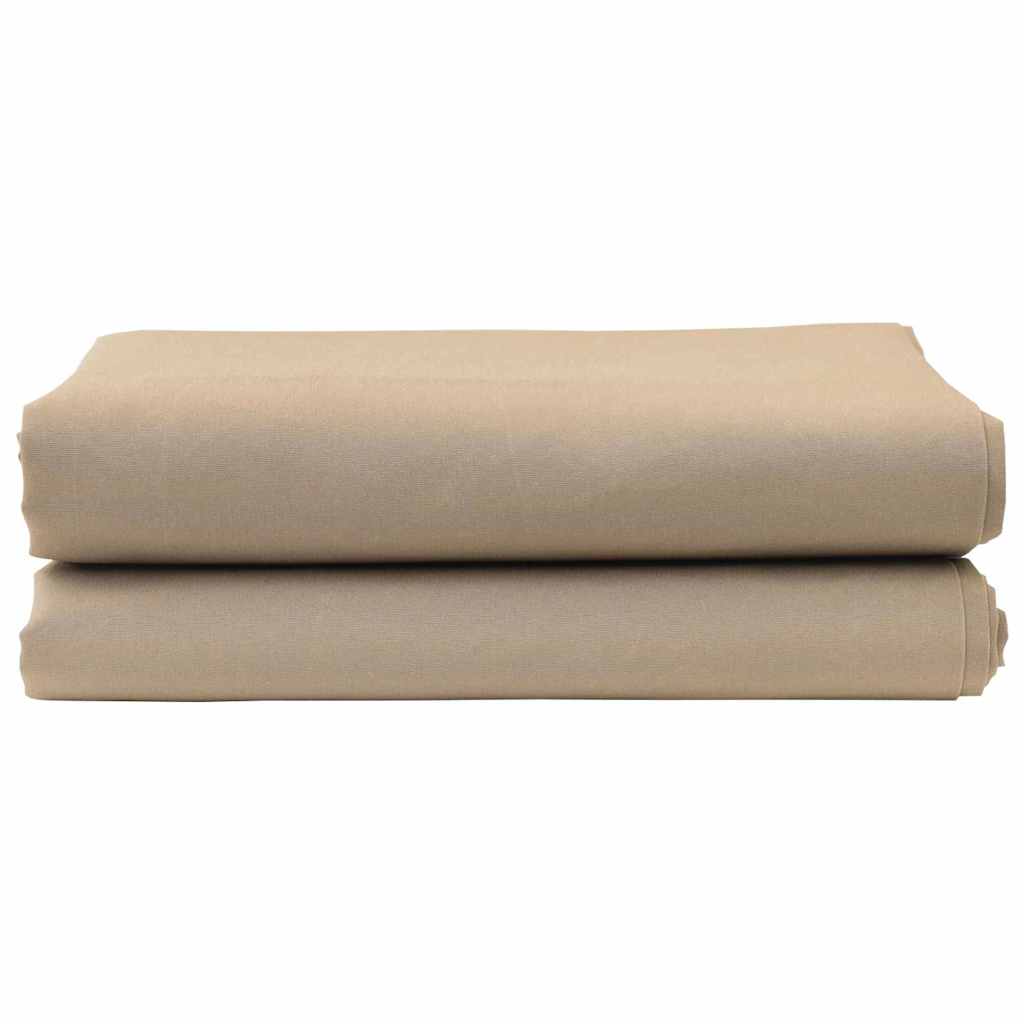 Awning Replacement Fabric Beige 10 x 1.6 m PE, concrete, iron